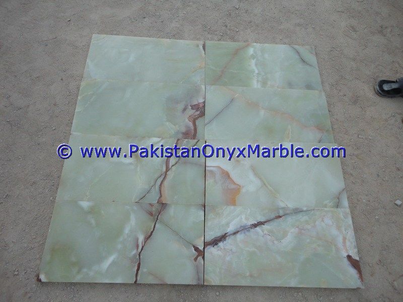 Green onyx Tiles floor walls cladding tiles-17
