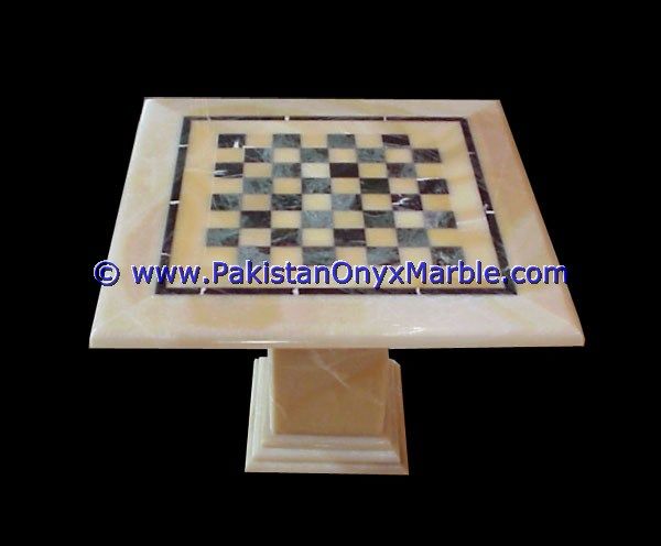 onyx tables modern chess table coffee natural stone chess figures-03