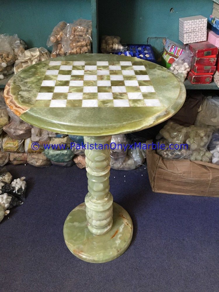 onyx tables modern chess table coffee natural stone chess figures-10