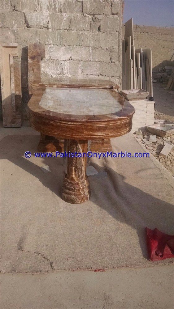Onyx Tables office marble tops furniture modern design-08