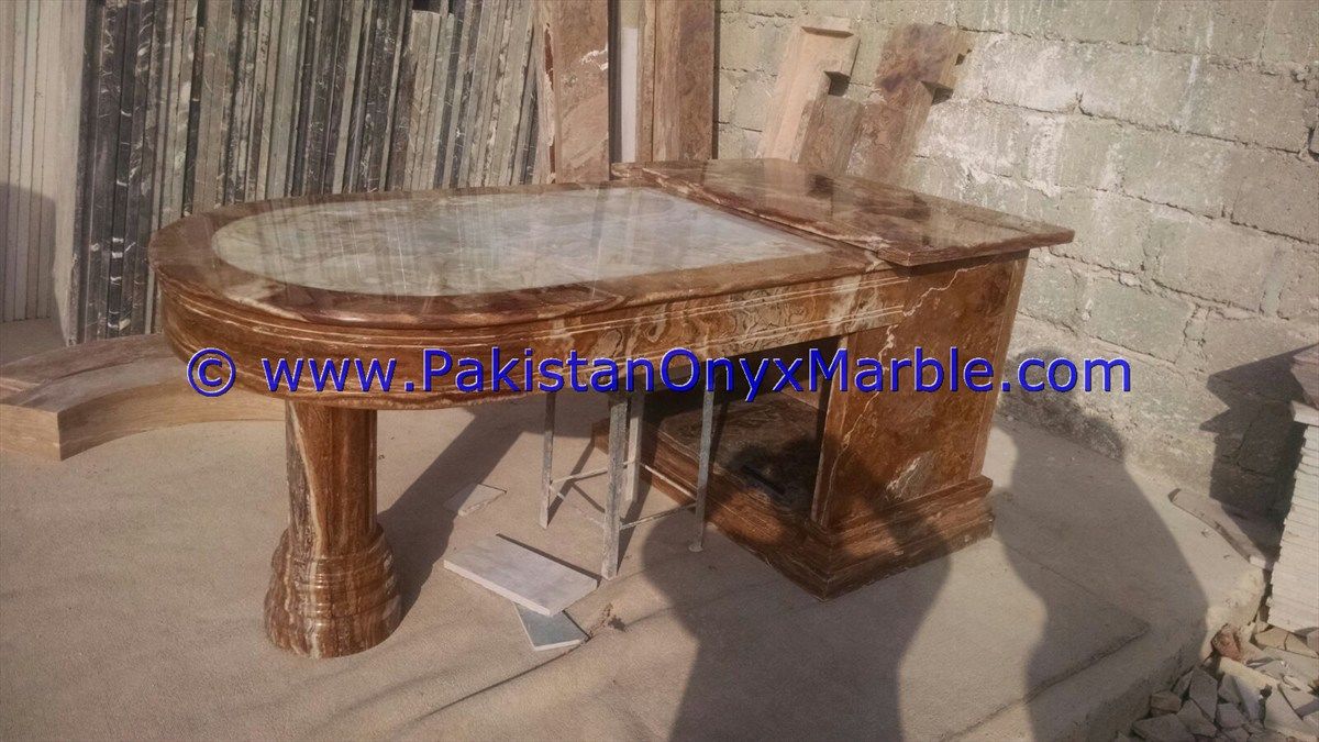Onyx Tables office marble tops furniture modern design-09