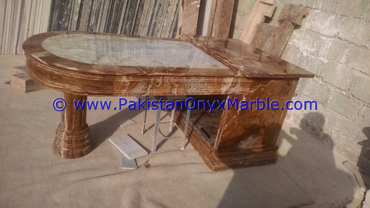 Onyx Tables office marble tops furniture modern design-11