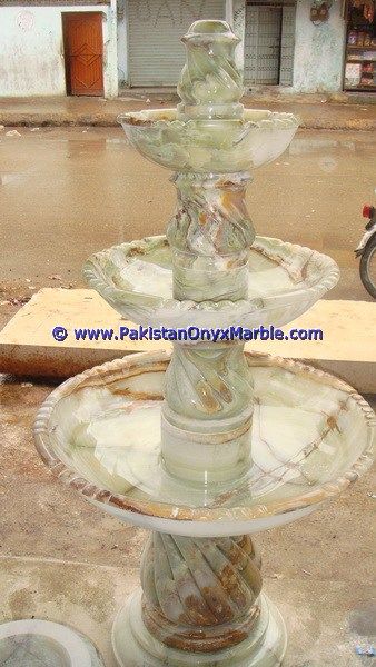 Green Onyx Carving Fountains-15