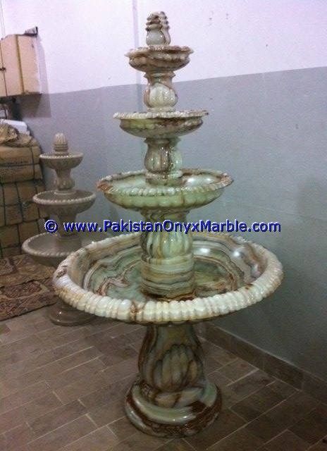 Green Onyx Carving Fountains-19