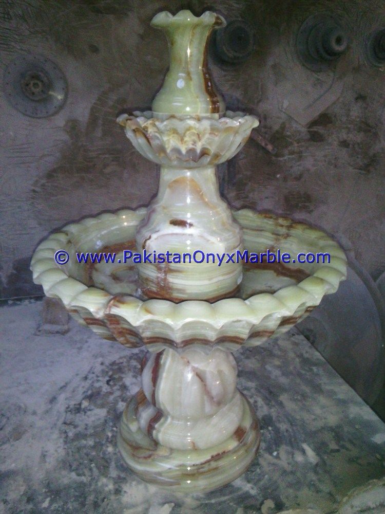 Green Onyx Carving Fountains-20