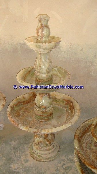 Green Onyx Carving Fountains-24