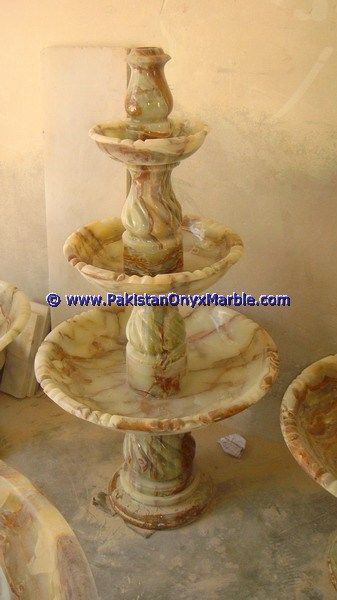 Green Onyx Carving Fountains-26