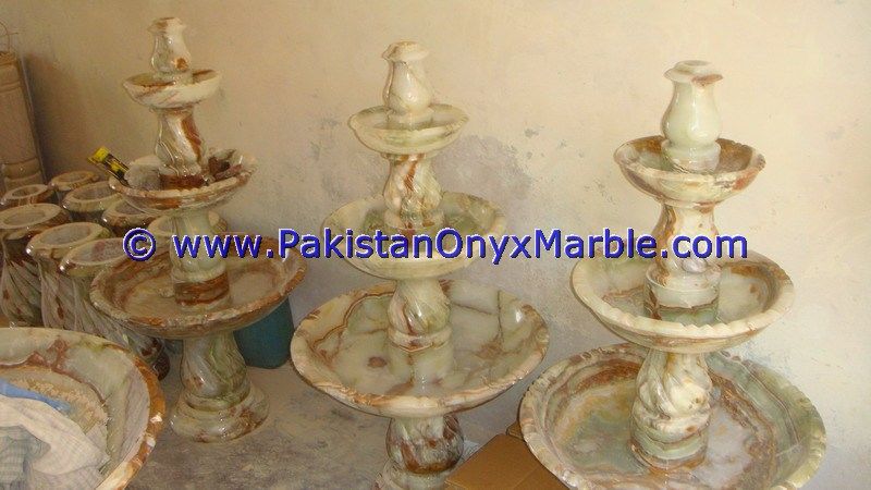Green Onyx Carving Fountains-29