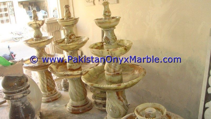Green Onyx Carving Fountains-31