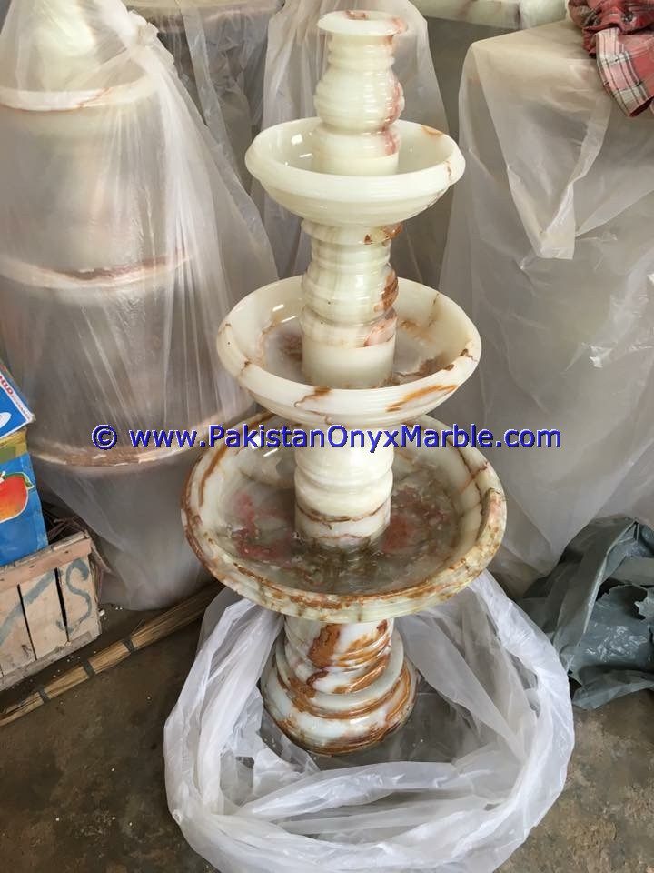 White Onyx Carving Fountains-04