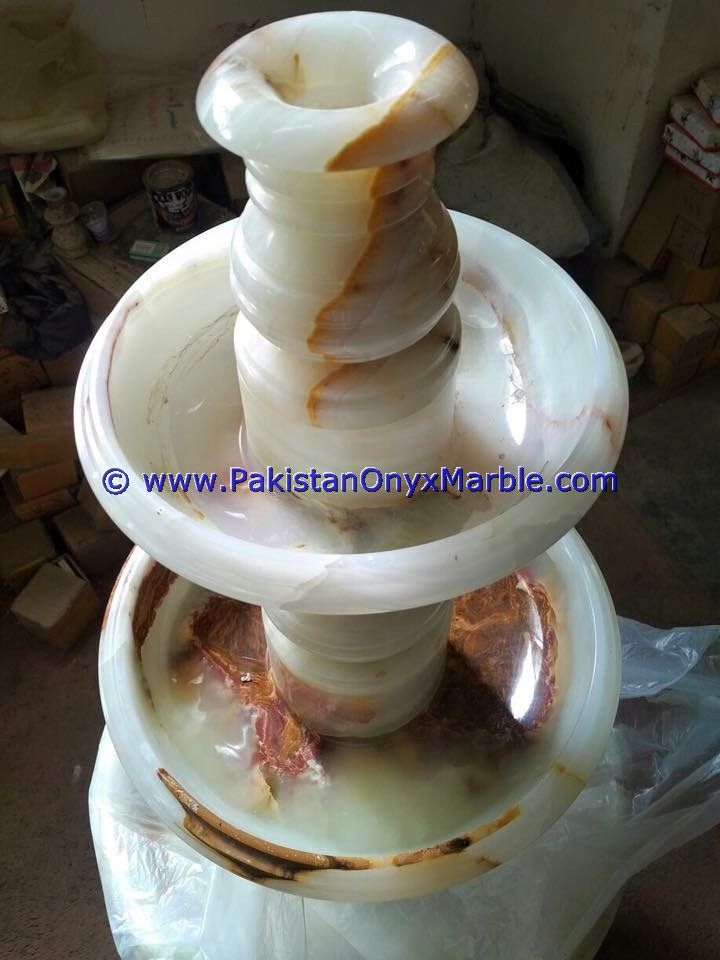 White Onyx Carving Fountains-05