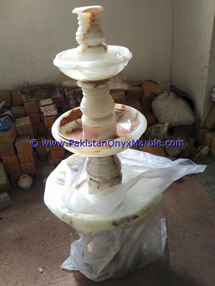 White Onyx Carving Fountains-06