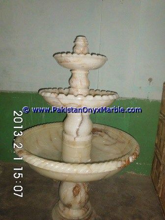 White Onyx Carving Fountains-14