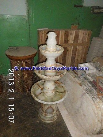 White Onyx Carving Fountains-18
