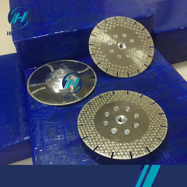 Flange Continuous Rim Electroplated Diamond Saw Blade with Slant protective teeth for Marble.jpg