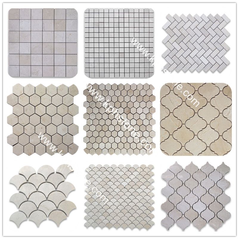 Crema Marfil Marble Mosaic Collections.jpg