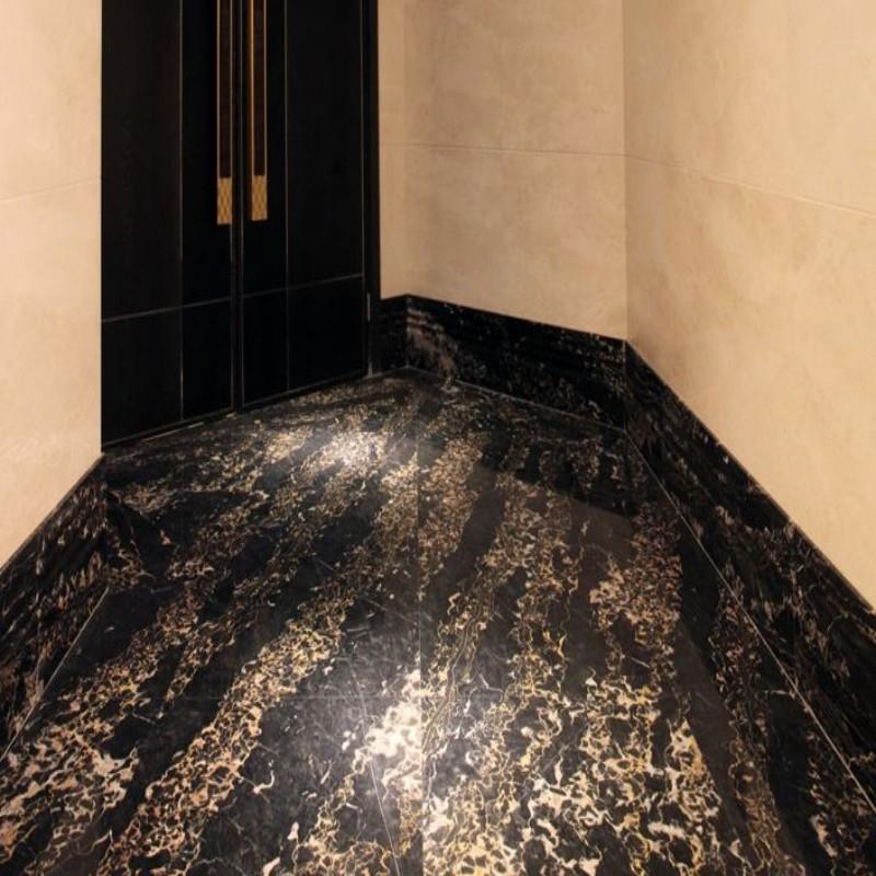 Athens black Portoro marble (7)