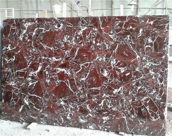 Red rose marble