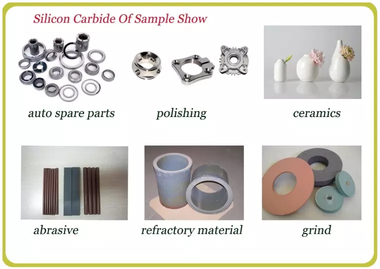 GC Green Silicon Carbide/carborundum for ceramic abrasive wheel