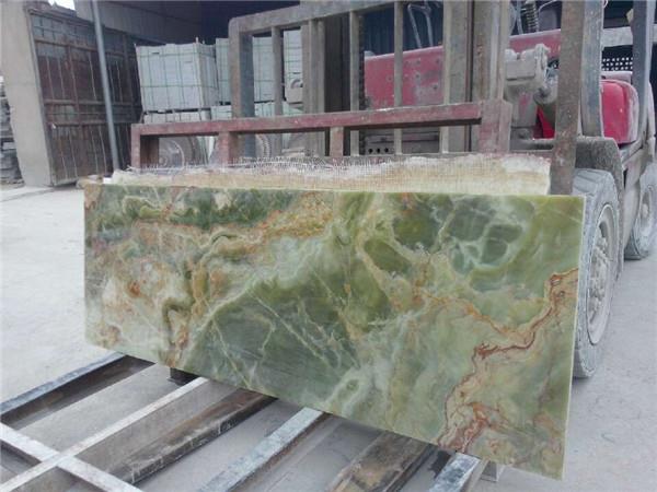 China polished flooring marble tile onyx (2)