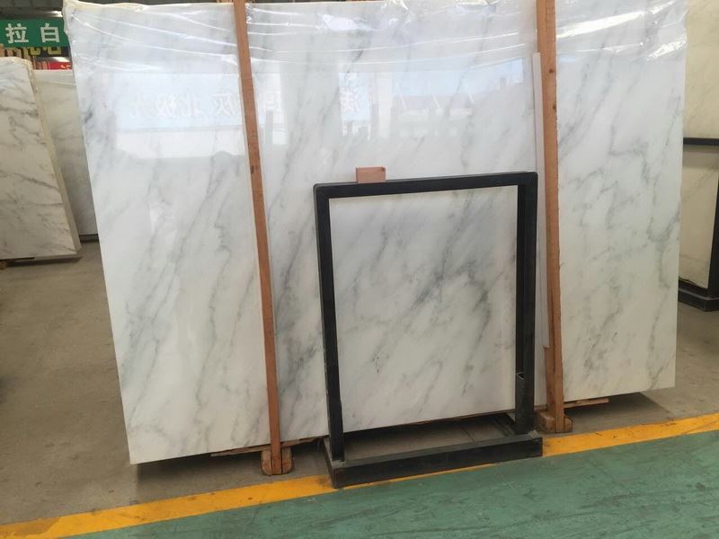China carrara white marble slab