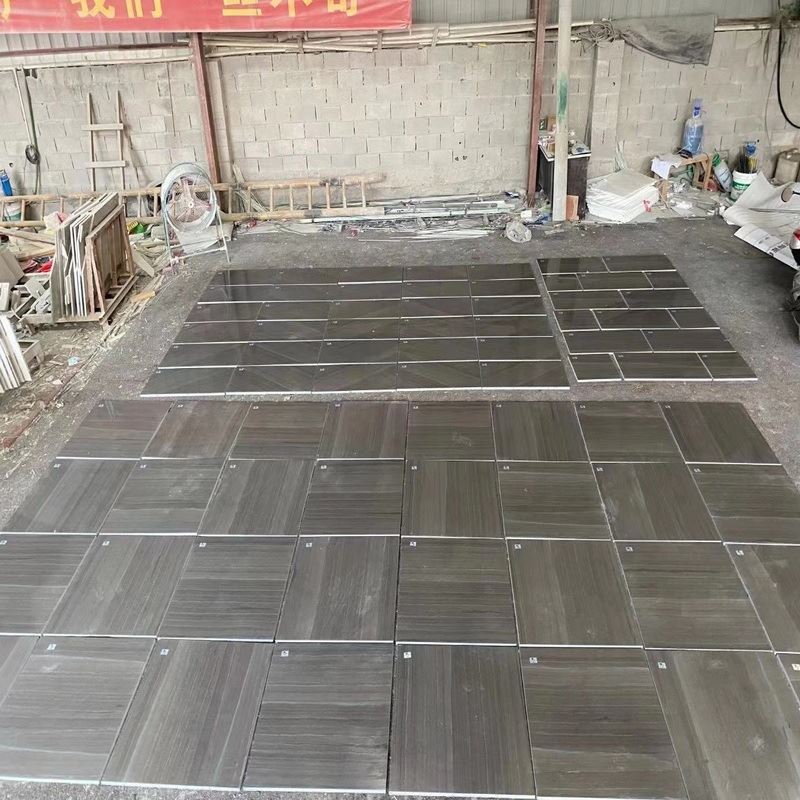 brown marble tile