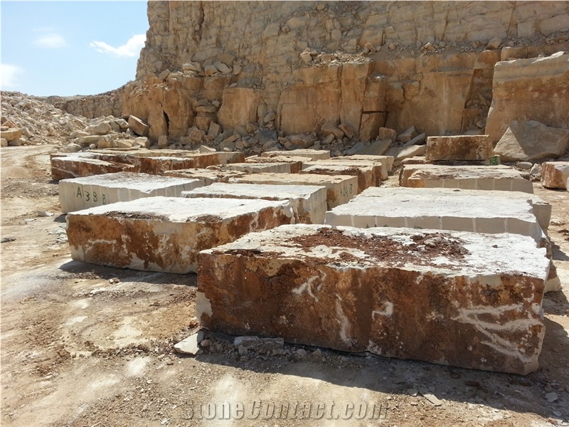 Roman Beige Limestone Quarry
