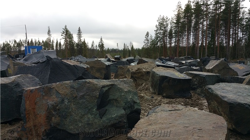 Vyantti - Karelia Black Granite, Gabbro Diabase Quarry