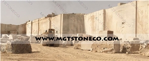 Kashan Silver Travertine Quarry