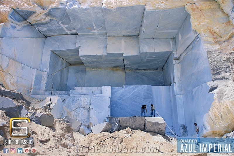 Azul Imperial Quartzite Quarry