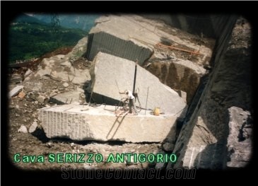 Serizzo Antigorio Granite quarry- Serizzo Antigorio Passo,Serizzo Antigorio Chiaro, Serizzo Antigorio Scuro