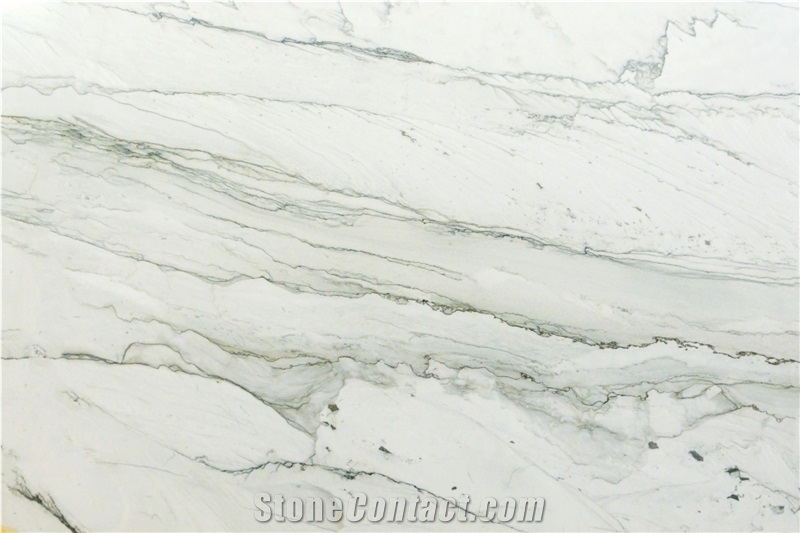Infinity White - White Macaubas, Super White Quartzite Quarry