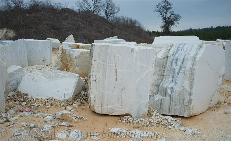 Ice White Marble Quarry