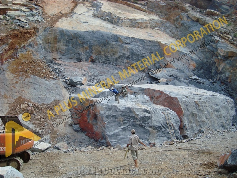 Vietnam Blue Stone Thanh Hoa Quarry