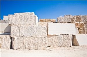 Beige Alpi Marble, Nembro Verdello, Similar Jura Beige and Green Marble Blocks - Quarry