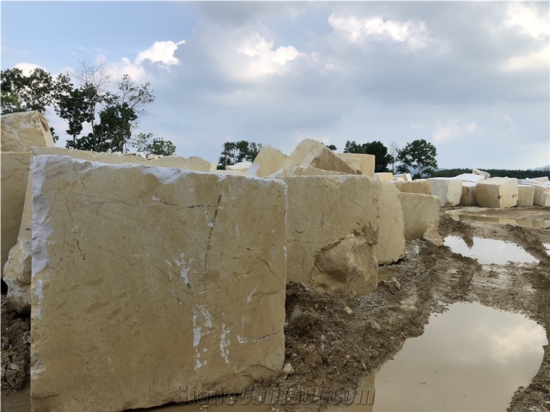 Vietnam Milk White Marble Quarry
