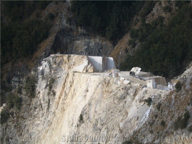 Statuario Caldia Marble Rocchetta quarry