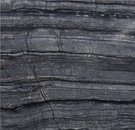 Silver Wave Marble - Kenya Black Marble Quarry