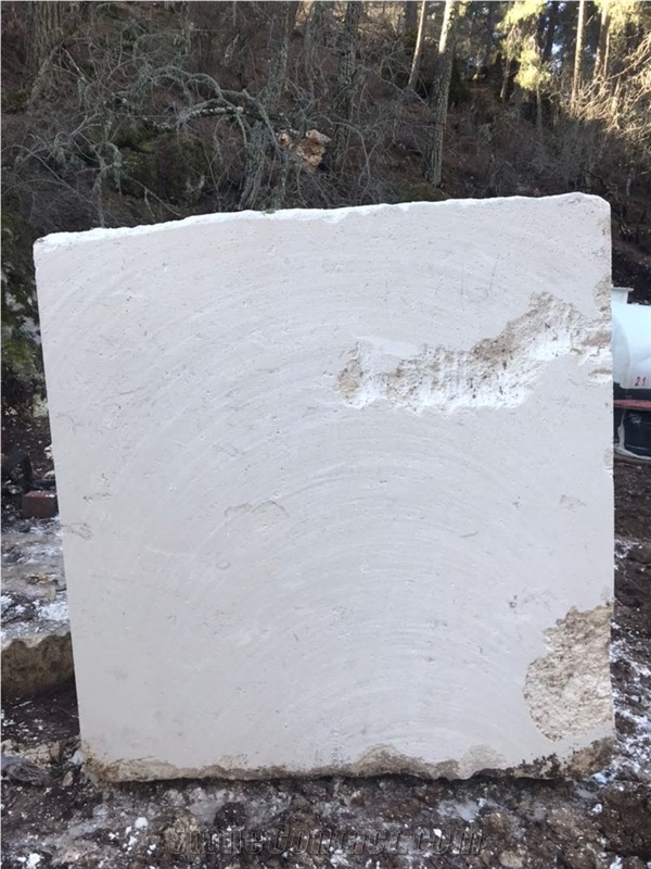 DEMTALYA - Shell Beige Limestone Block