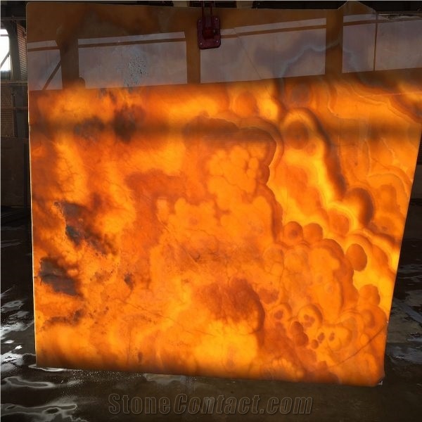 Orange Onyx - Amber Onyx Quarry