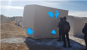 Burdur Beige Marble Quarry