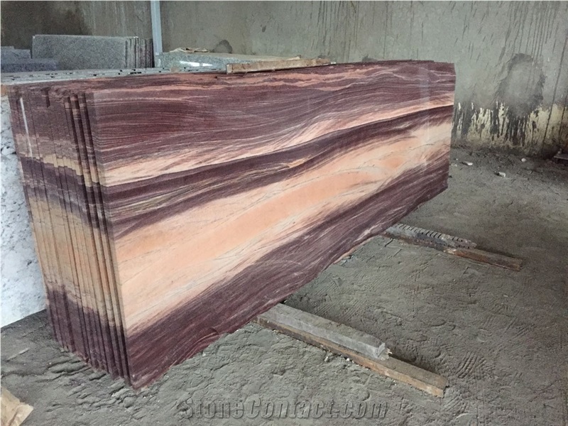 Hardwood Brown Sandstone- Brown Wood Sandstone Quarry