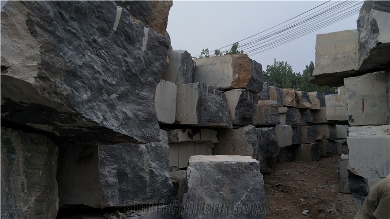 China Blue Limestone Quarry