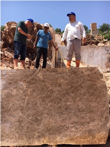 Adiyaman Emperador Marble Quarry