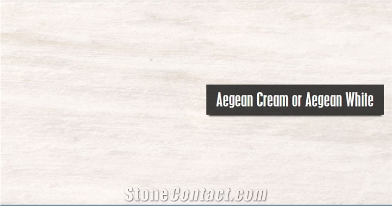 Aegean Cream Marble, Aegean White Marble Quarry