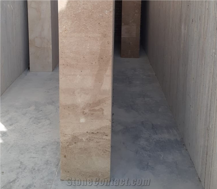 Ghazansar Beige Travertine Quarry