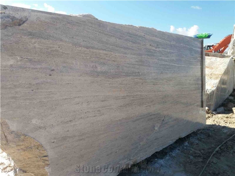 Afyon Silver Travertine Quarry-Afyonkarahisar