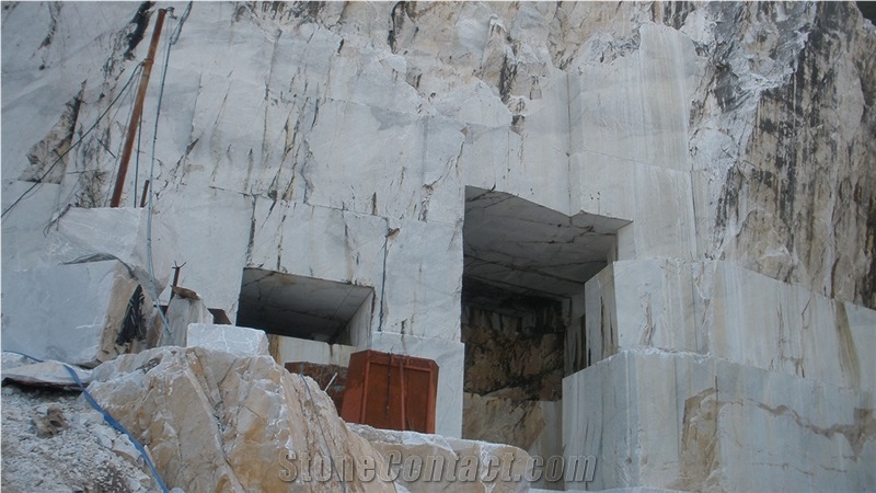 Bianco Carrara White Marble Quarry