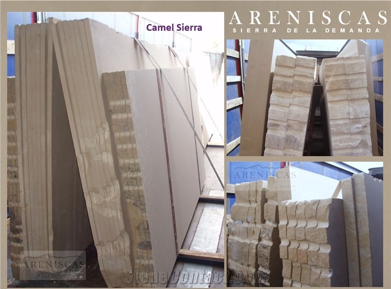 Cantera Arenisca Camel Sierra -Camel Brown Sandstone Quarry