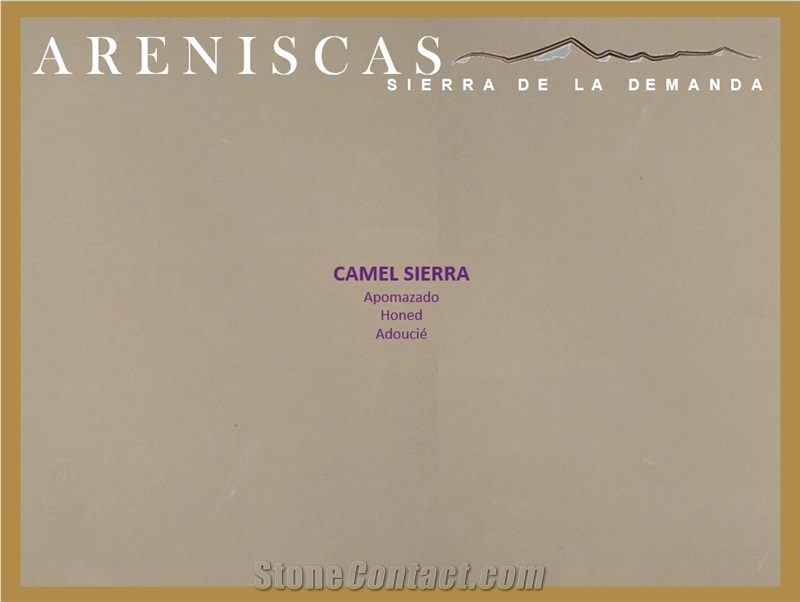 Cantera Arenisca Camel Sierra -Camel Brown Sandstone Quarry